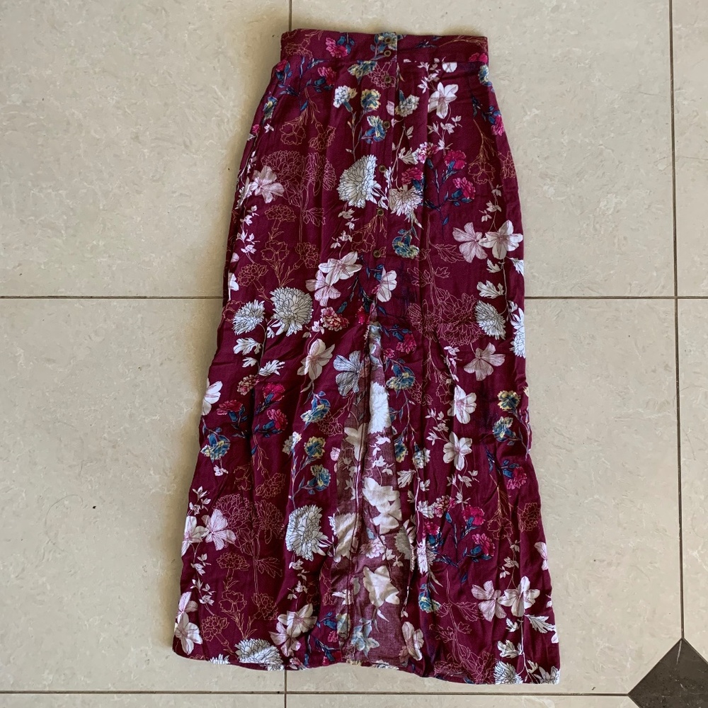 Floral Maxi Skirt